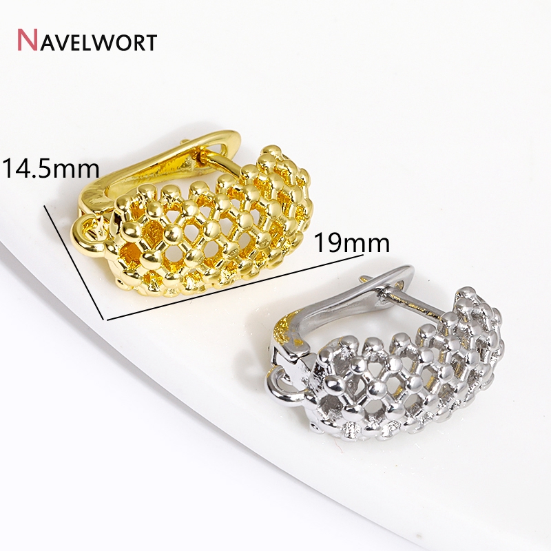 Ganchos para pendientes de lat - Jewelry Making Gold reseña y precio
