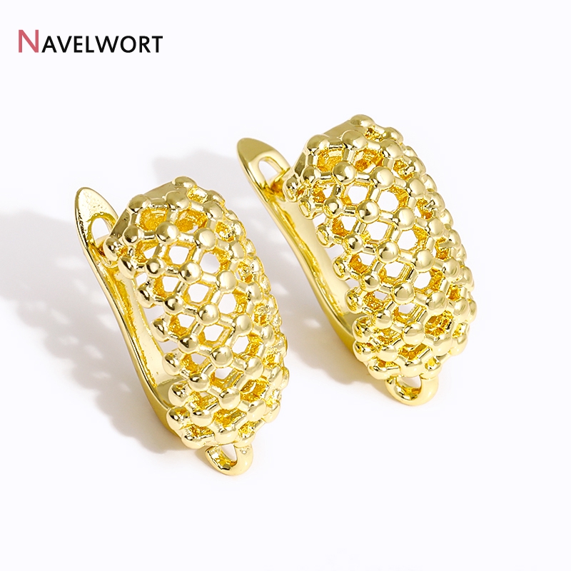 Ganchos para pendientes de lat - Jewelry Making Gold reseña y precio