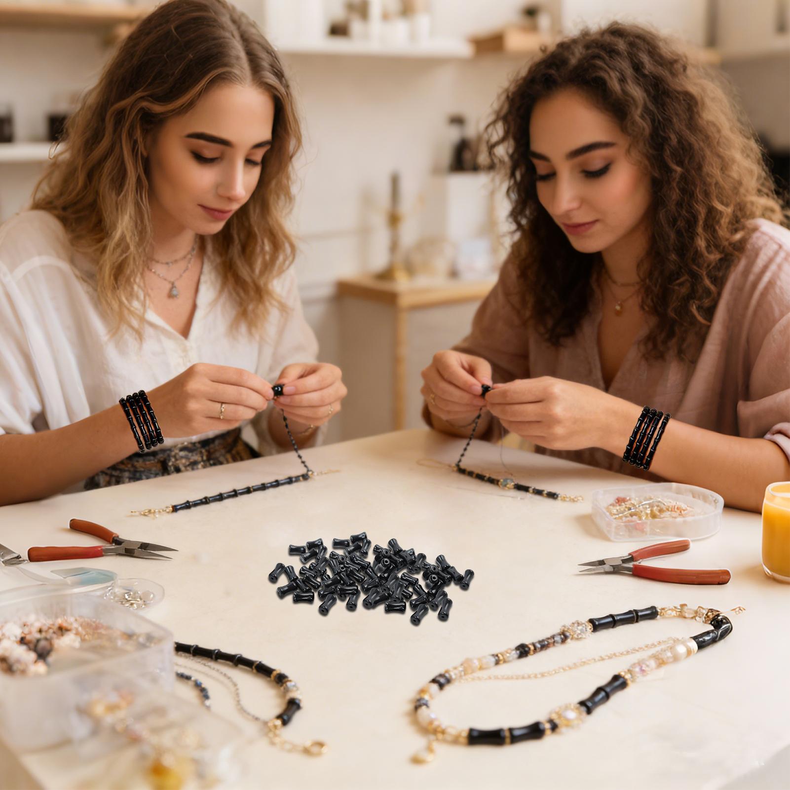 Cuentas de vidrio, 50 piezas,  - Jewelry Making Workshop For Kids reseña y precio