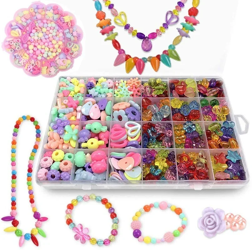 Juego de cuentas DIY para niña - Jewelry Making Kits For Kids reseña y precio